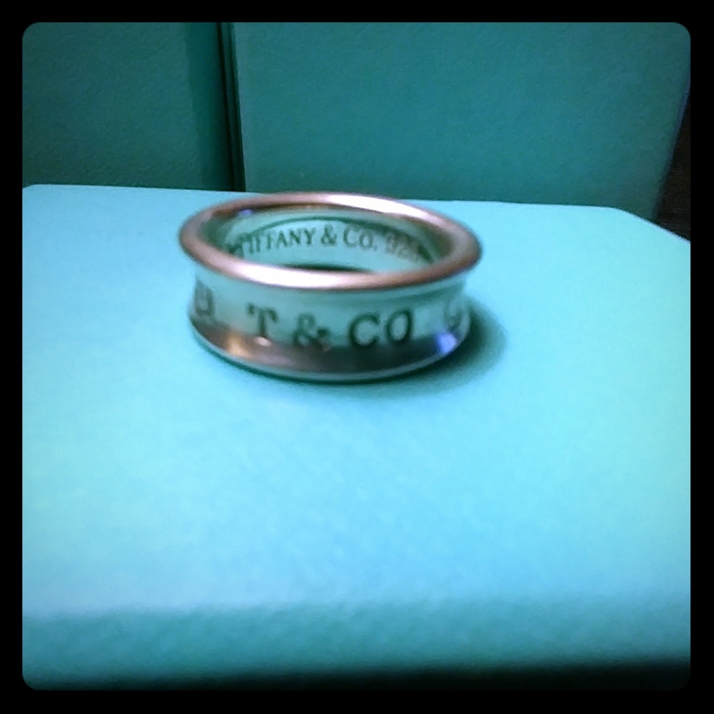 Tiffany & Co. 1837 wide band ring